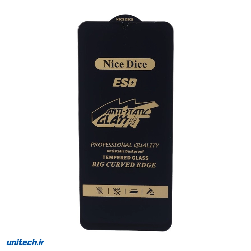 گلس آنتی استاتیک Nice Dice سامسونگ Galaxy A14 4G   A14 5G UXzU28